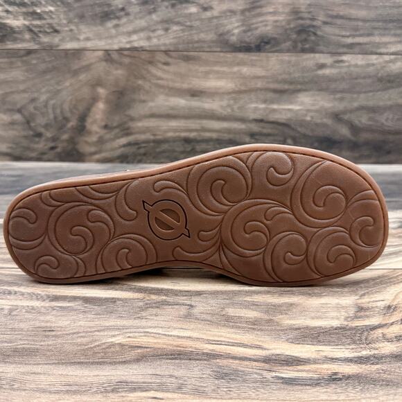 NIB BOC BORN Didi 8M 38-39 Brown Suede Slingback Flat Comfort Sandal - Picture 7 of 10